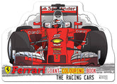Ferrari Giant Coloring Book - The Racing Cars